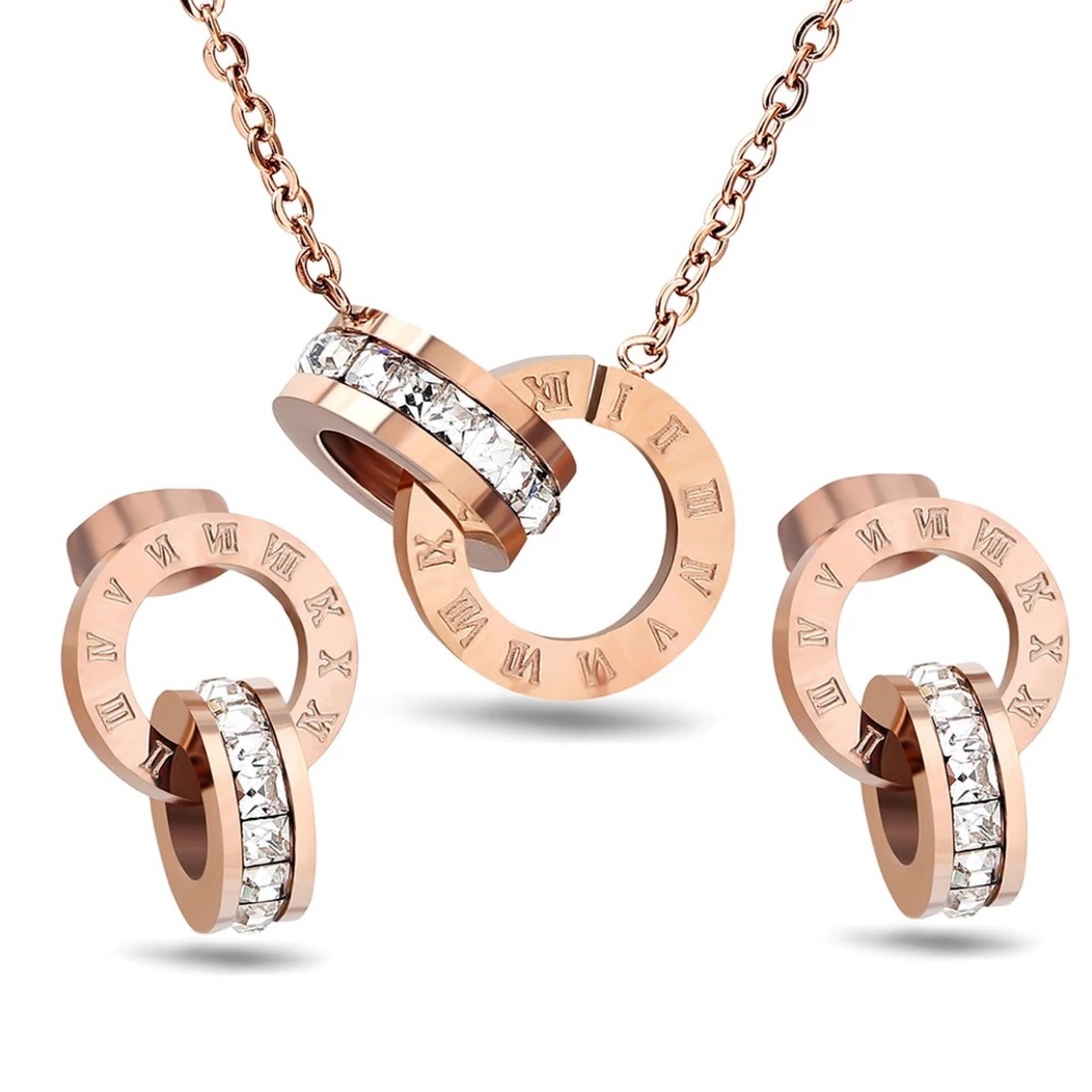 Rose gold pendant necklace - Picture 8 of 8